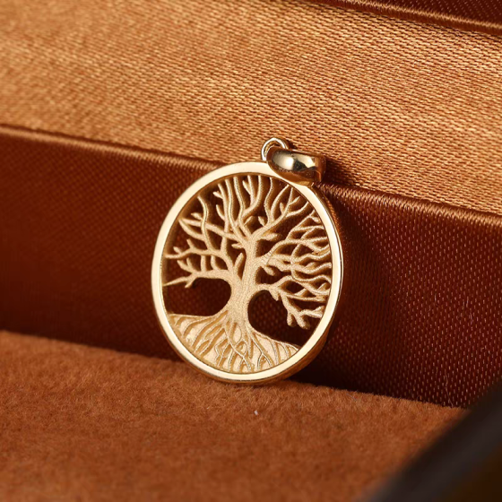 Guardian Tree Pendant｜Strength, Growth & Eternal Bloom